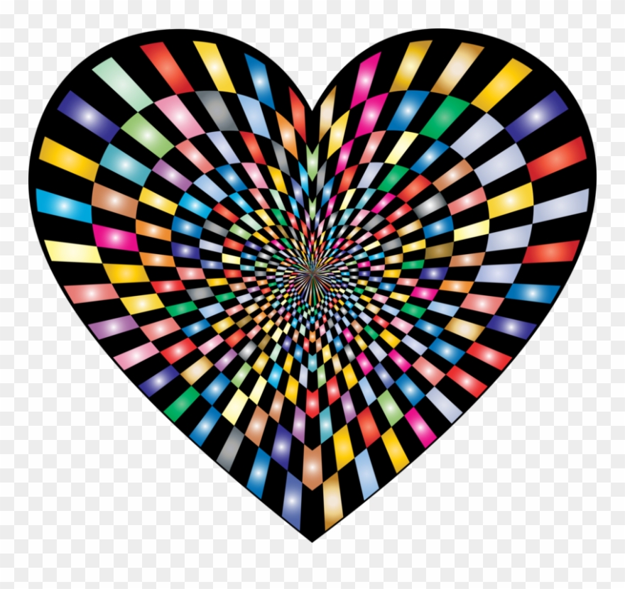 Medium Image - Optical Illusion Geometric Art Clipart