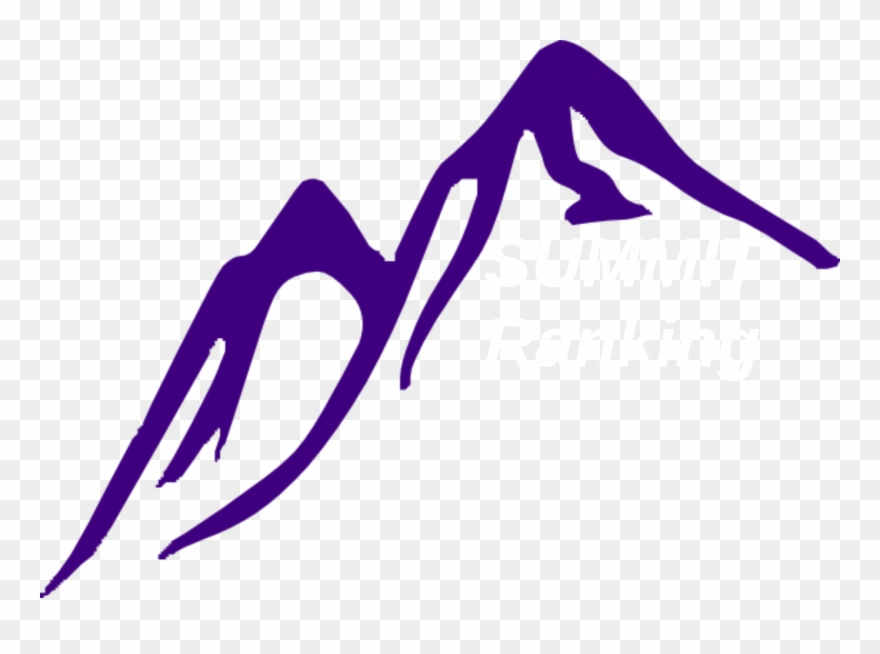 Banner Transparent Download Summit Clip Art Images - Mountain Top Clip Art - Png Download