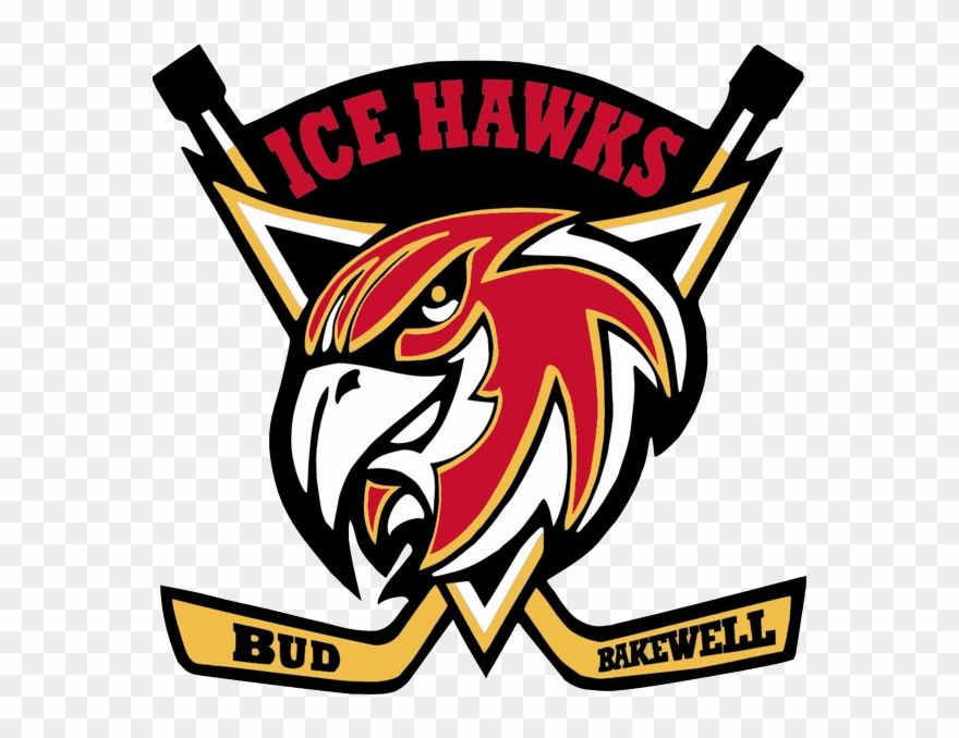 2018-2019 Coaches - Bud Bakewell Ice Hawks Logo Clipart