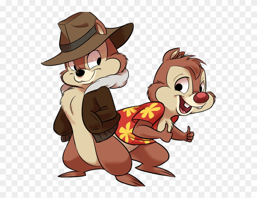 Chip And Dale Images Chip Dale Rescue Rangers Clipart - Chip N Dale Fanart - Png Download