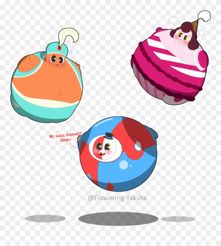 Graphic Royalty Free Collection Of Free Inflating Download - Baroness Von Bon Bon Inflation Clipart