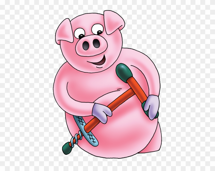 Ollie Oink - Music Clipart