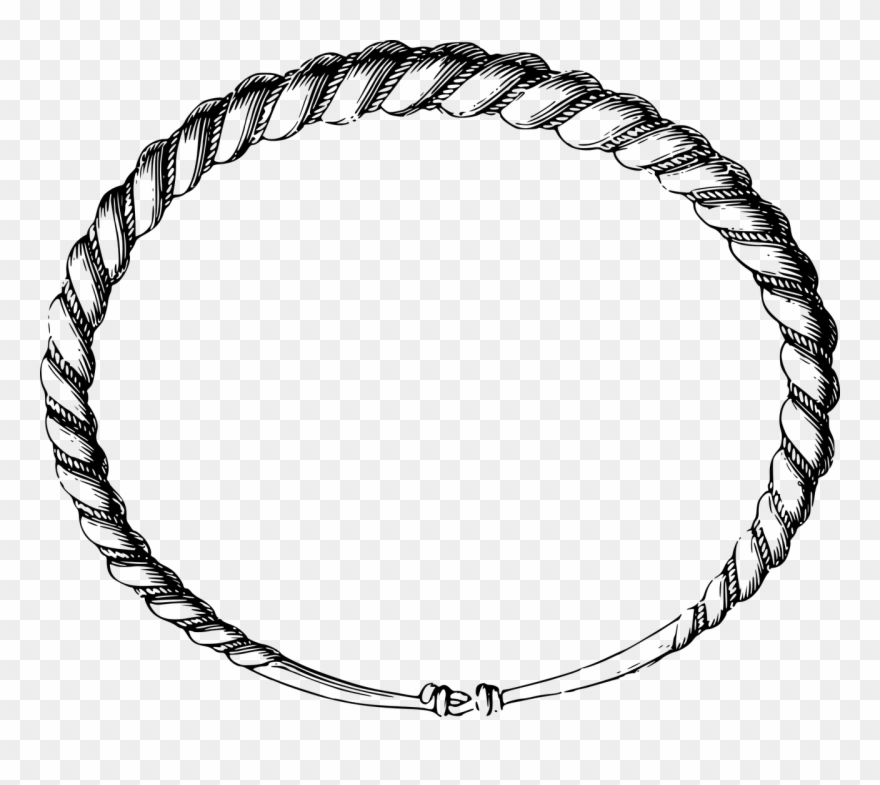 Jewelry, Bracelet Jewellery Jewelry Twisted Bracele - Bracelet And Ring Clipart Black And White - Png Download