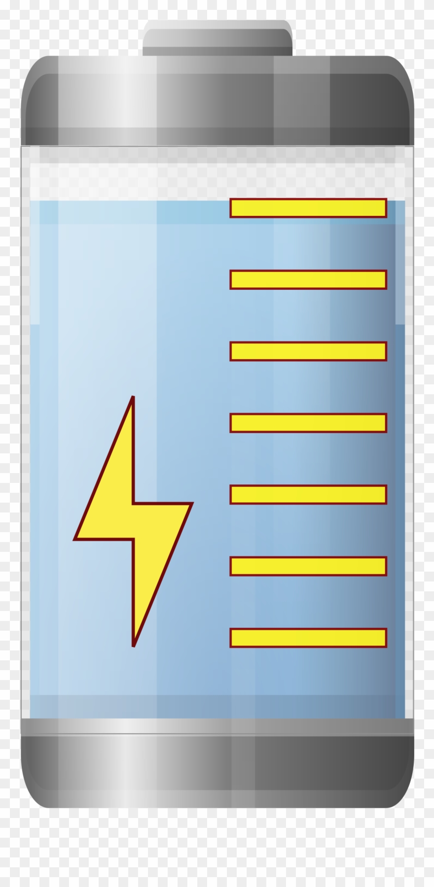 Picture Black And White Battery Clipart Dry Cell - Fuel Cell Clip Art - Png Download