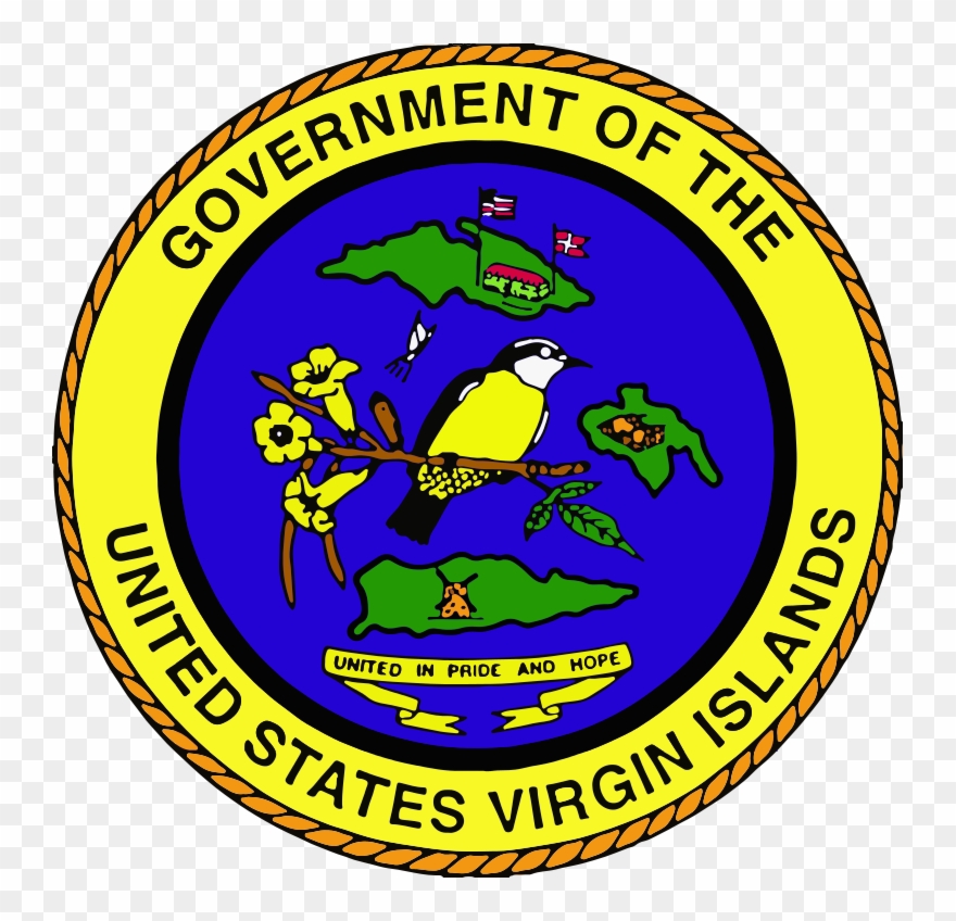 Seal Of The United States Virgin Islands - Seal Of The Virgin Islands Clipart