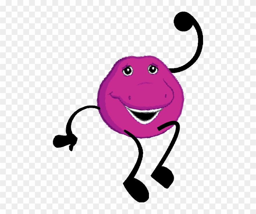 Barney Head - Barney Bfdi Clipart