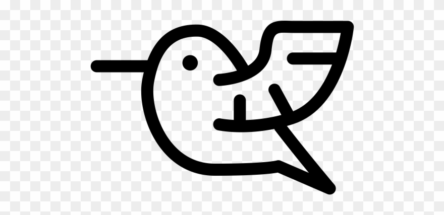 Hummingbird Rubber Stamp - Retail Clipart