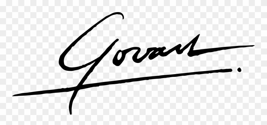 Govert Van Der Heijden - Calligraphy Clipart