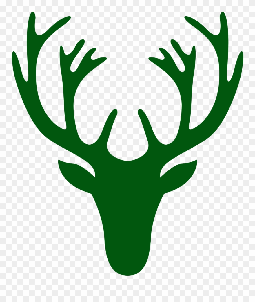 Close × - Simple Deer Drawing Head Clipart