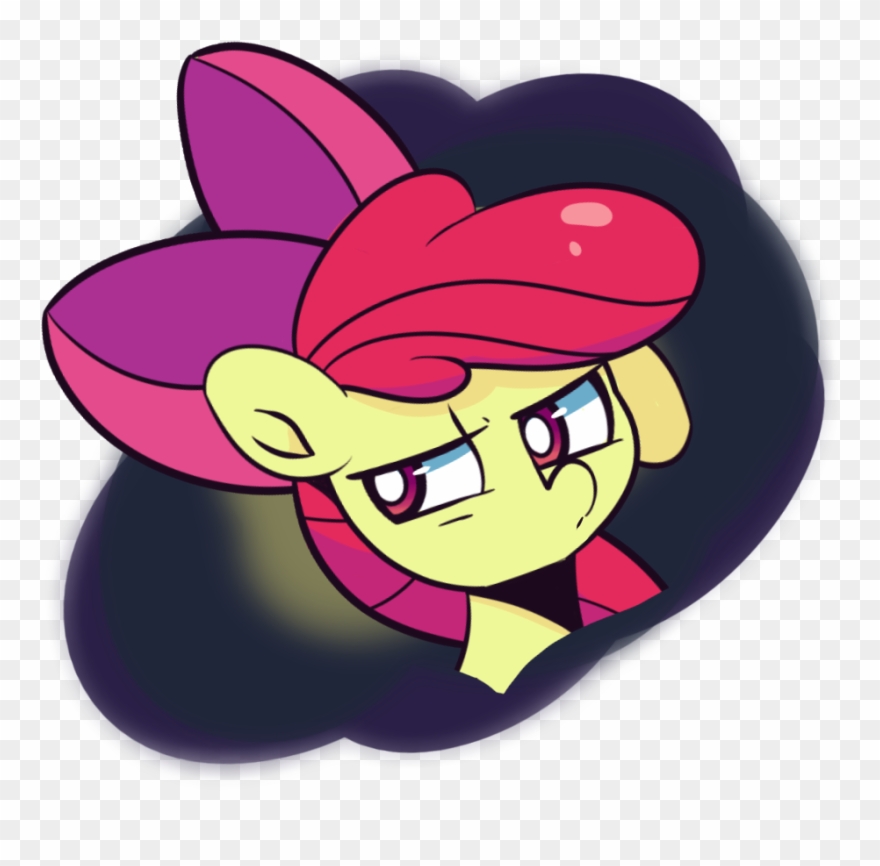 Apple Bloom, Artist - Hair Bow- Pony Clipart