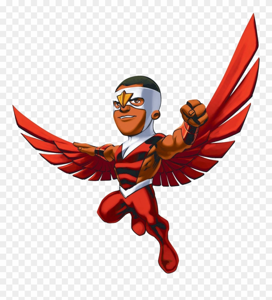 Marvel Superhero Squad - Falcon Marvel Super Hero Squad Clipart