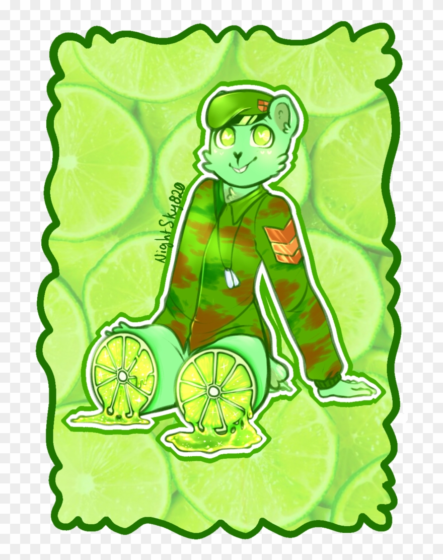 Lime Juice By Rafaelathecat1999 - Fototapeta Samolepící Do Kuchyně - Limetky Clipart