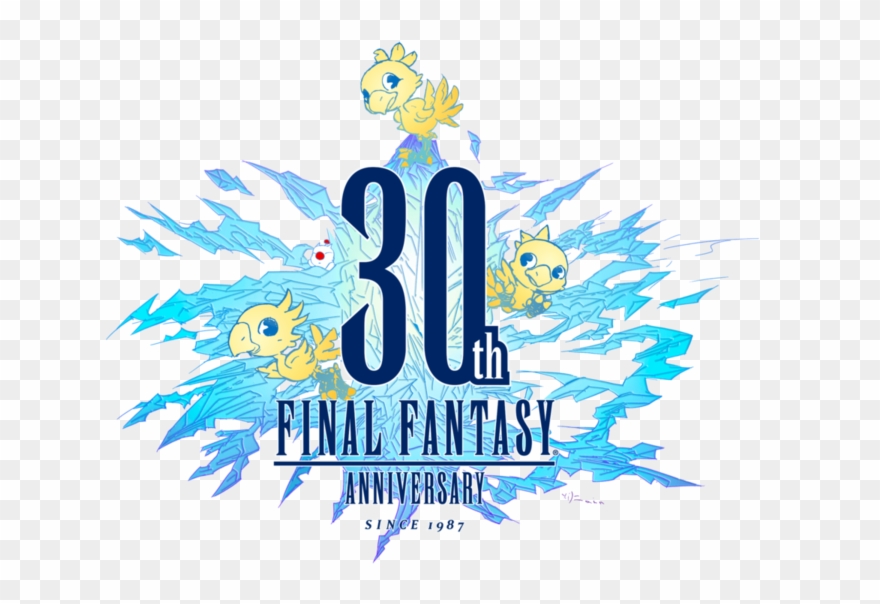 Happy Birthday Final Fantasy - Final Fantasy 30th Anniversary Tracks Clipart