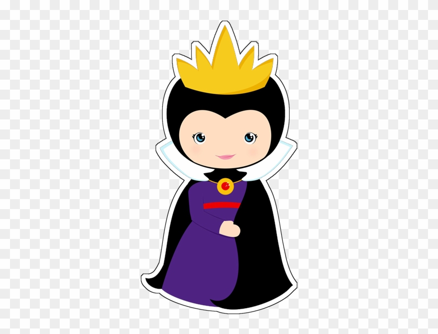 Aplique Madrasta Cute - Aplique Branca De Neve Cute Clipart