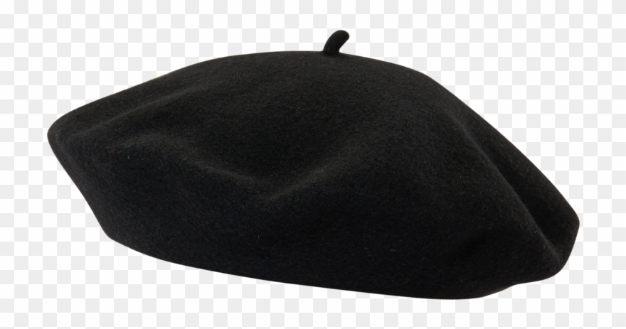 Ivan Budsky Black Beret Front View - Beret Transparent Background Clipart