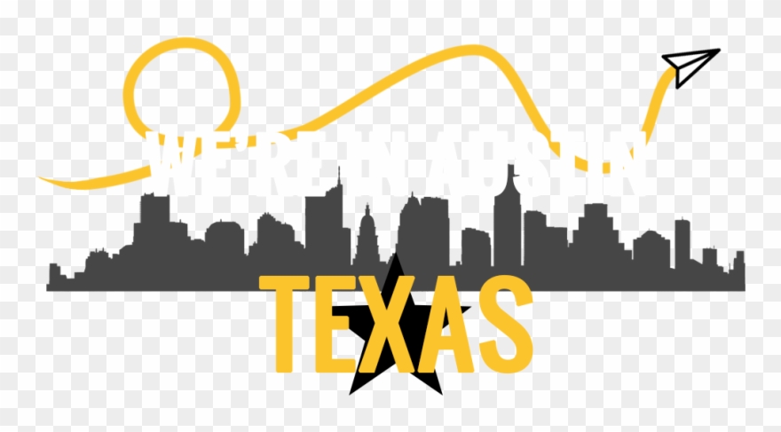 Quick Links - Austin Texas Watercolor Skyline V2 Stoffserviette Clipart