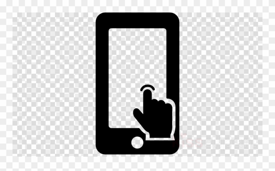 Touch Screen Phone Icon Clipart Touchscreen Mobile Black Ops 4