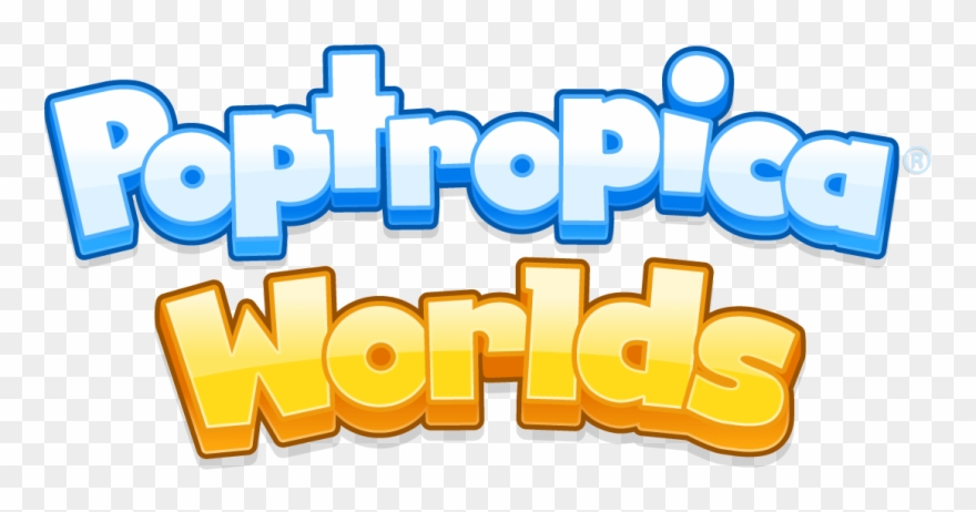 Poptropica Worlds Logo Clipart