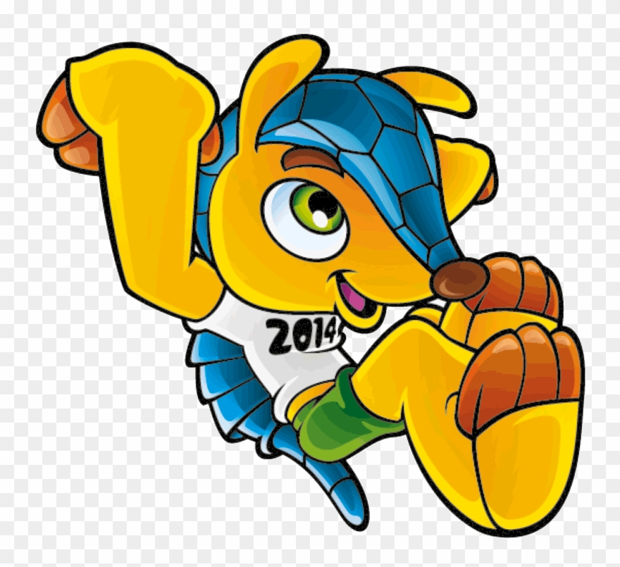 Futbol Sticker - Mascotas Del Mundial Gif Clipart