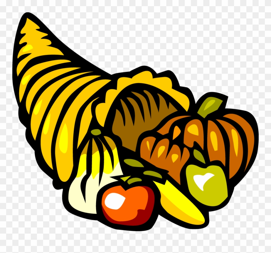 Cornucopia Clipart Horn Plenty - Horn Of Plenty - Png Download