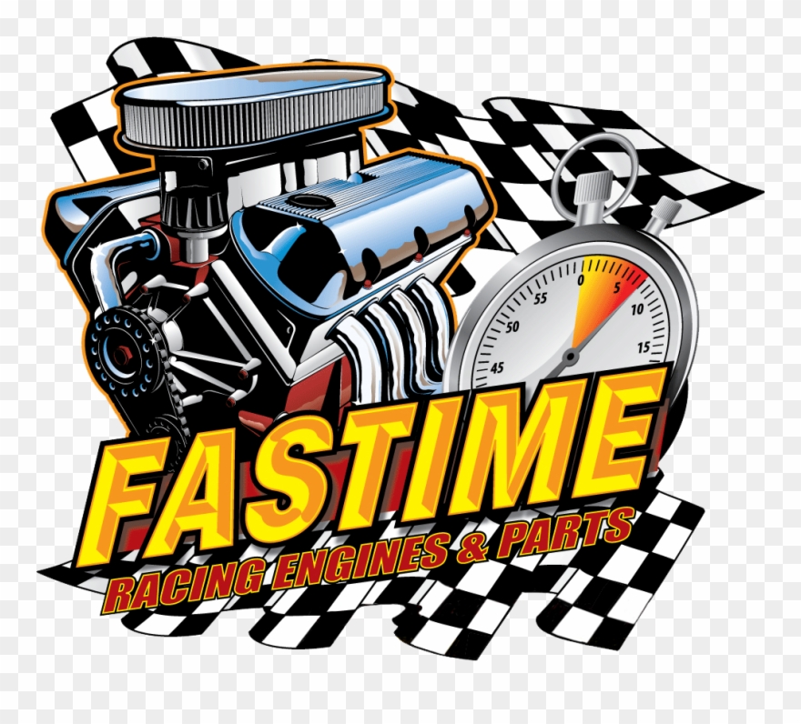 Fastime Logo Large 2 - Engine Vector Clipart