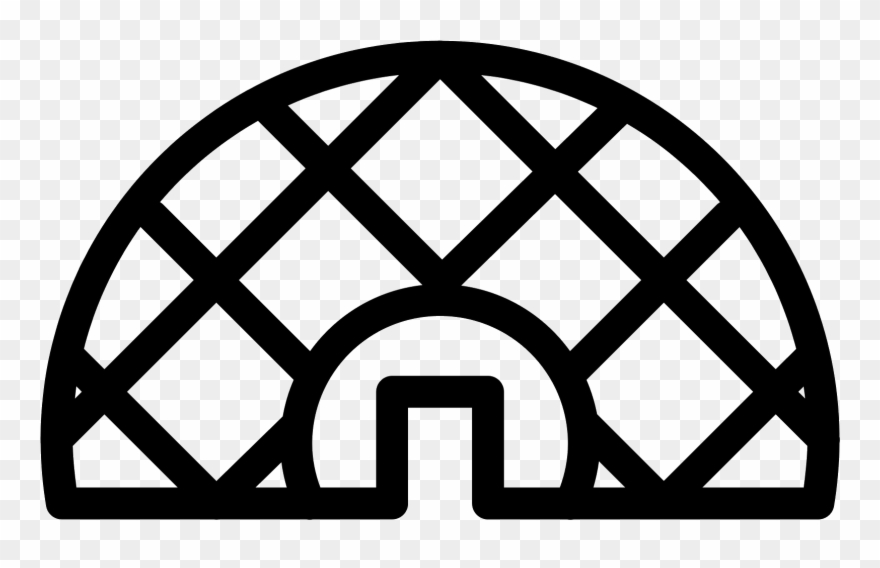 Geodesic Dome Icon - Иконка Купол Clipart