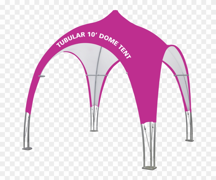 Tubular 10 Dome Tent - Tent Clipart