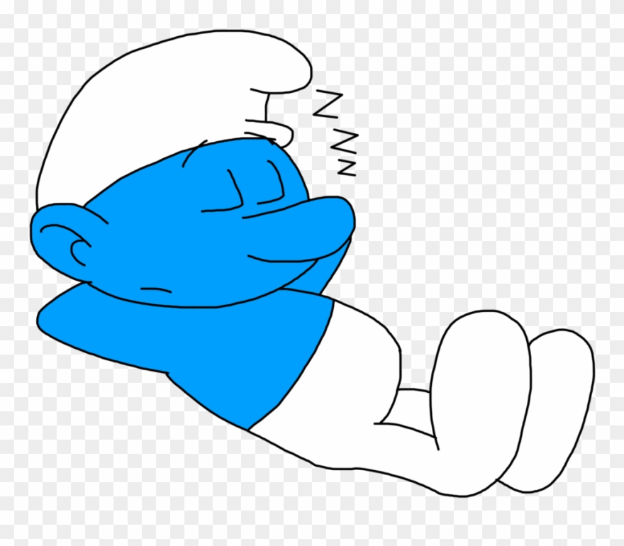 Png Photo, Clip Art, Explore, Comics, Image, Free, - Lazy Smurf Png Transparent Png