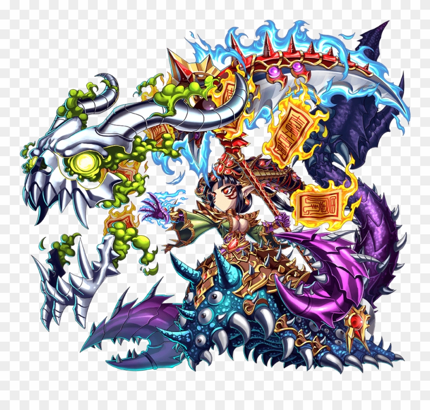 Unit Art - Alt - Art - Brave Frontier Xie Jing Alternate Art Clipart