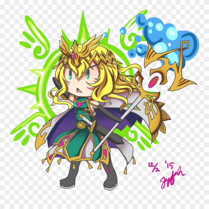 Bunch Of Brave Frontier Chibis For Commish - Brave Frontier Chibi Clipart