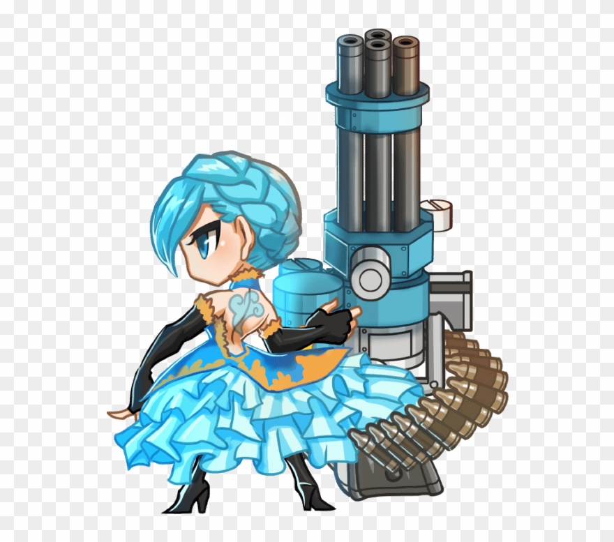 Brave Frontier Water Battle Maiden Clipart