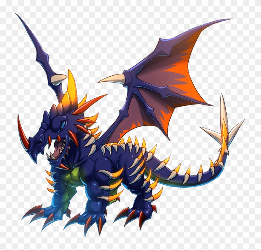 Frontier Cliparts - Brave Frontier Dragon Graven - Png Download