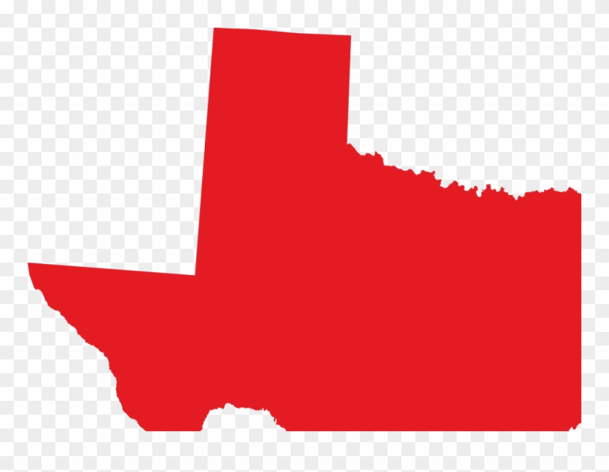 Amarillo - Red Texas With Transparent Background Clipart