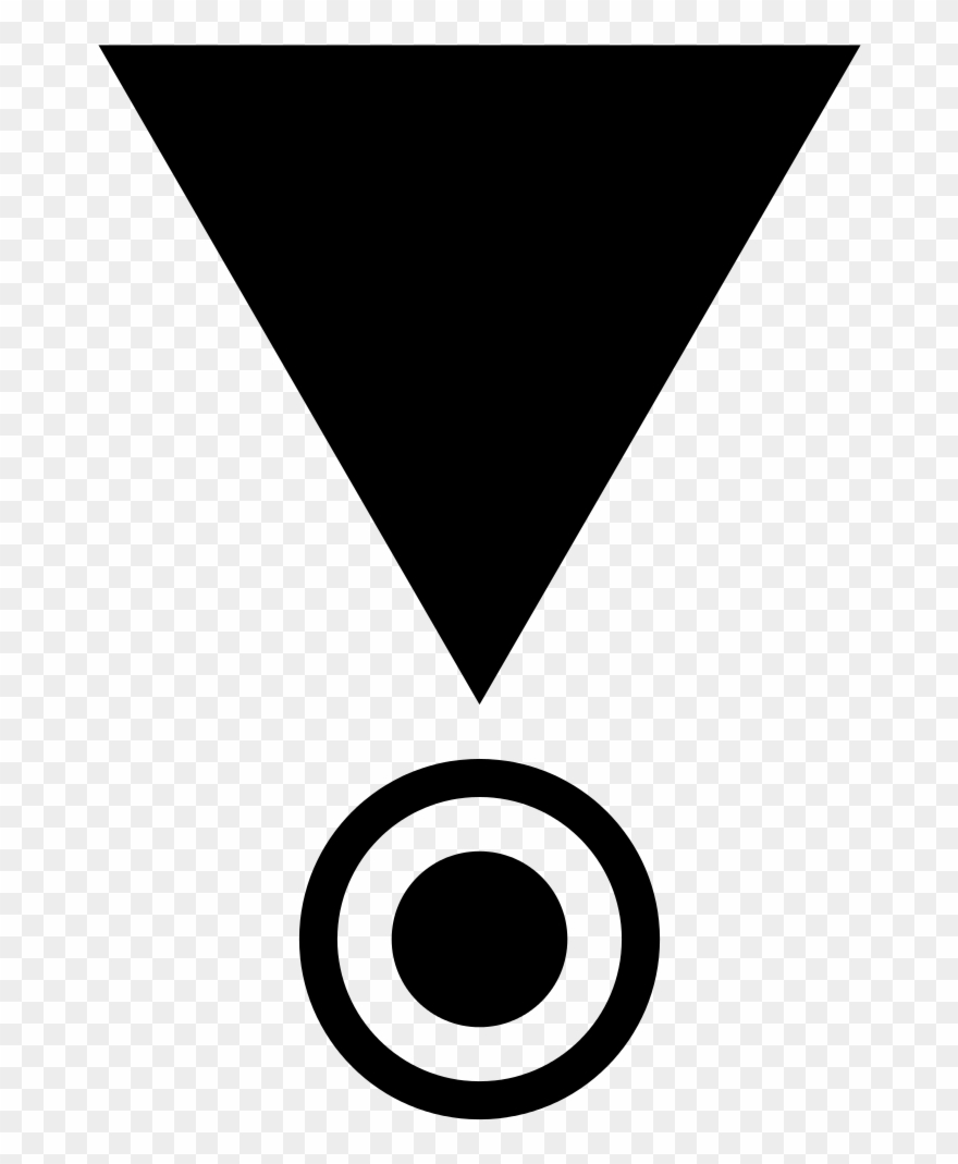 Black Triangle Penal - Small Green Triangle Symbol Clipart