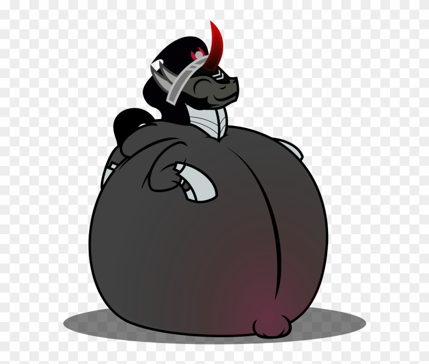 Fishinabarrrel, Belly, Hyper Pregnancy, King Sombra, - Clip Art - Png Download