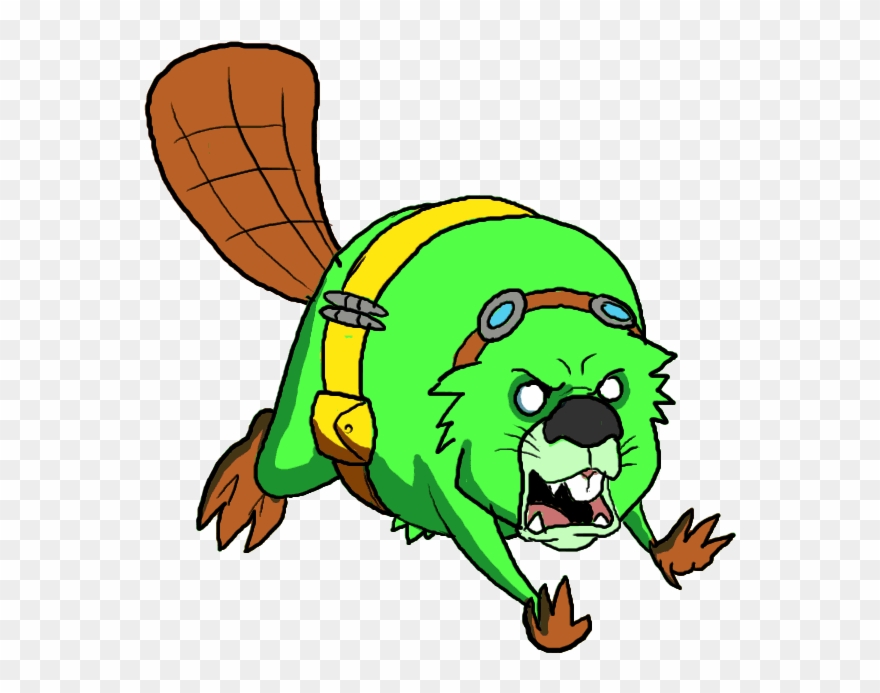 Angry Beaver Run Cycle By Jazylh On Deviantart - Beaver Cartoon Gif Clipart