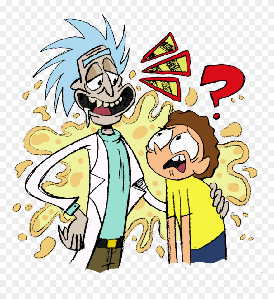 Back To The Future, Rick And Morty, Planets, Games - Cartoon Clipart