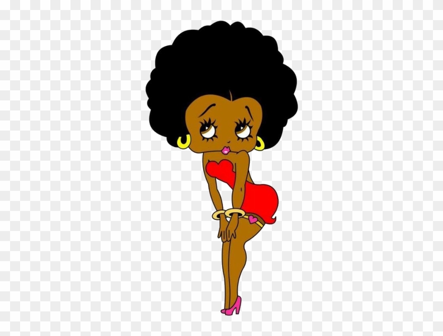 Betty Boop Valentine Day Pictures Betty Boop Pictures - Black Woman Betty Boop Art Clipart