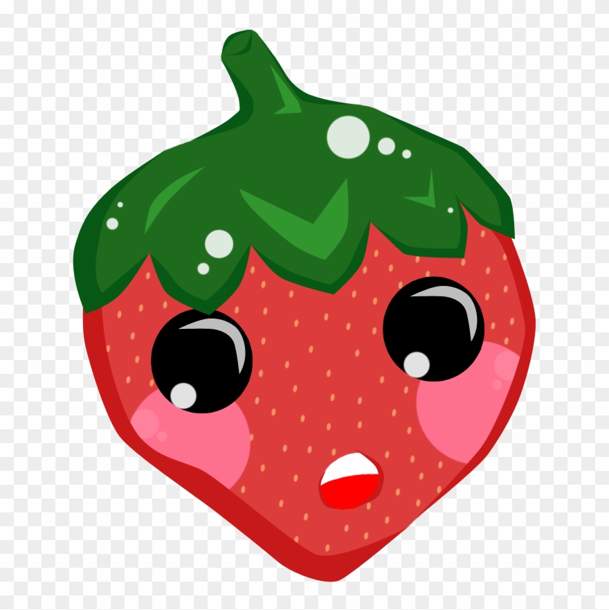 Chibi Clipart Gambar - Strawberry Chibi Png Transparent Png