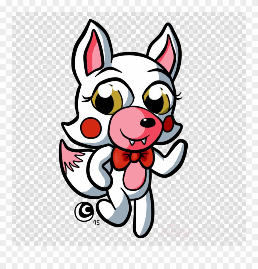 Mangle Chibi Clipart Five Nights At Freddy's 2 Chibi - Blingee - Png Download