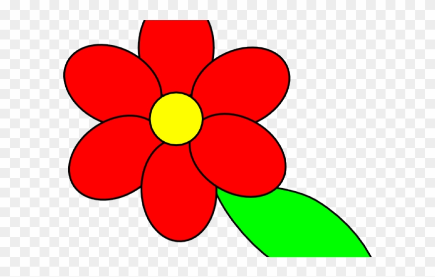 Petal Clipart Six - Gambar Clip Art Bunga - Png Download