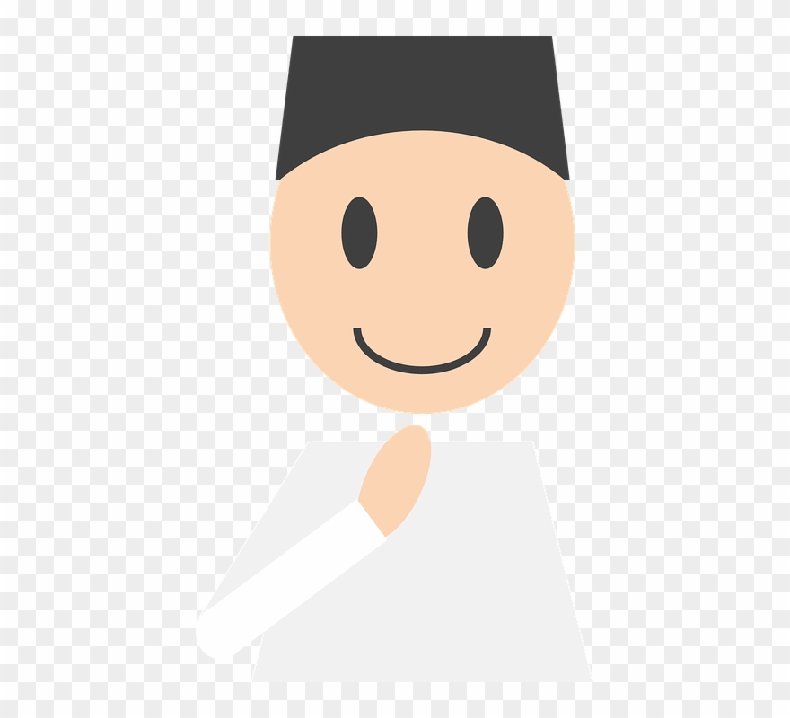 Muslim Prayer Cliparts 22, Buy Clip Art - Logo Laki Laki Muslim - Png Download