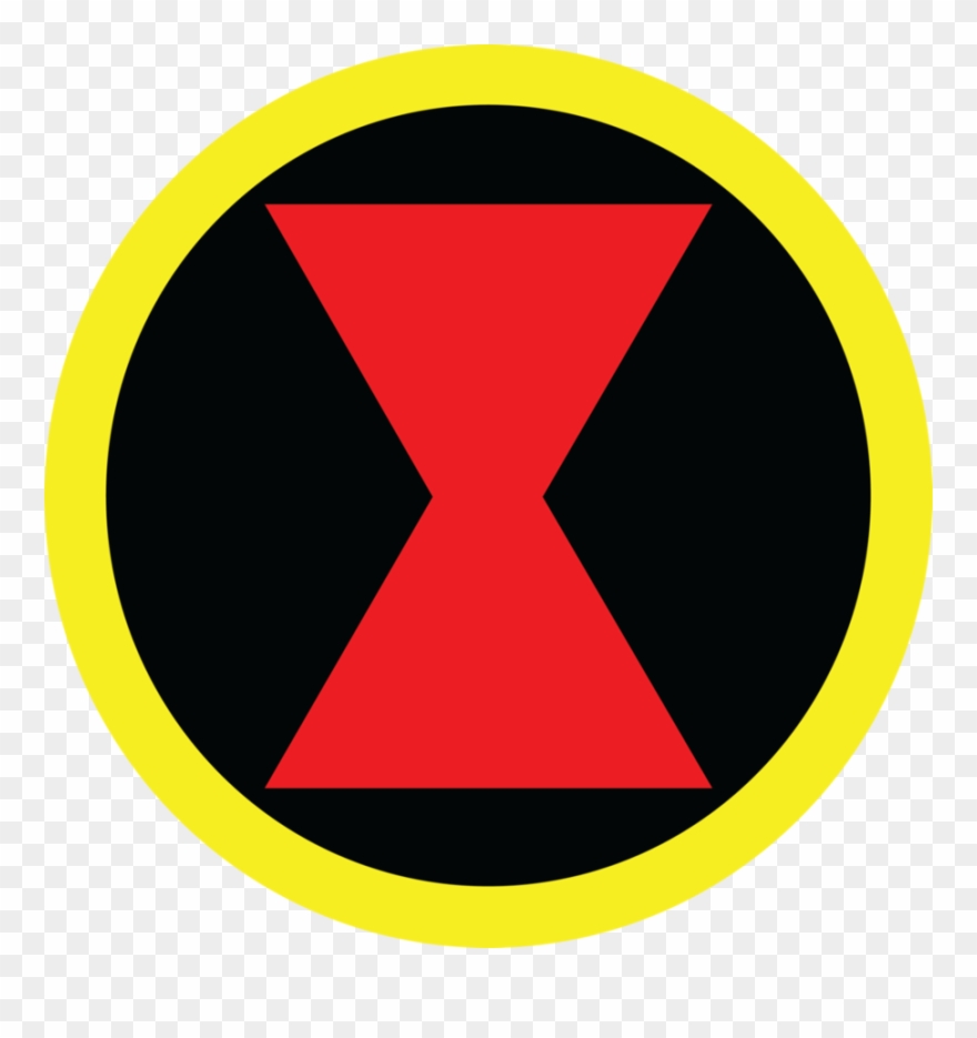 Marvel Superhero Logo Png Png Freeuse - Marvel Black Widow Icon Clipart
