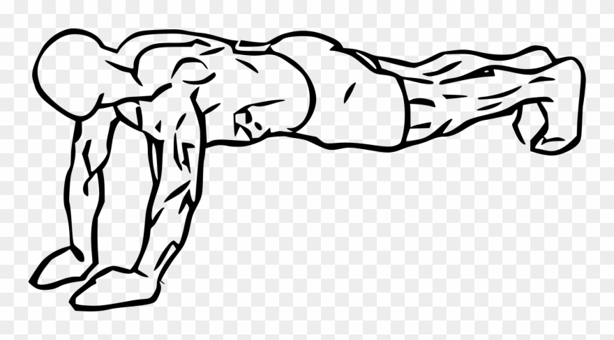 File Close Triceps Pushup 1 Svg Wikimedia Commons Rh - Exercises Triceps Drawing Clipart