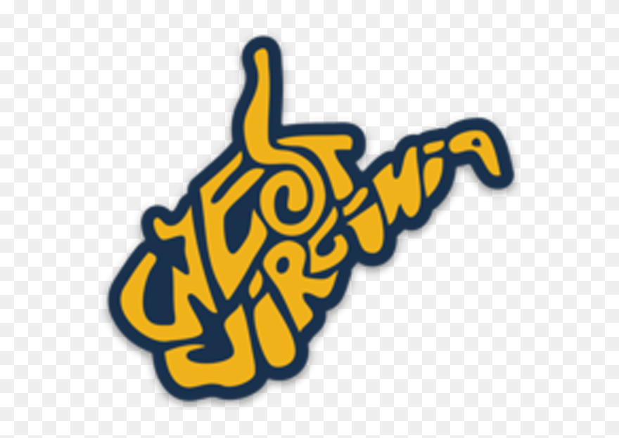 Loving West Virginia - Lapel Pin Clipart