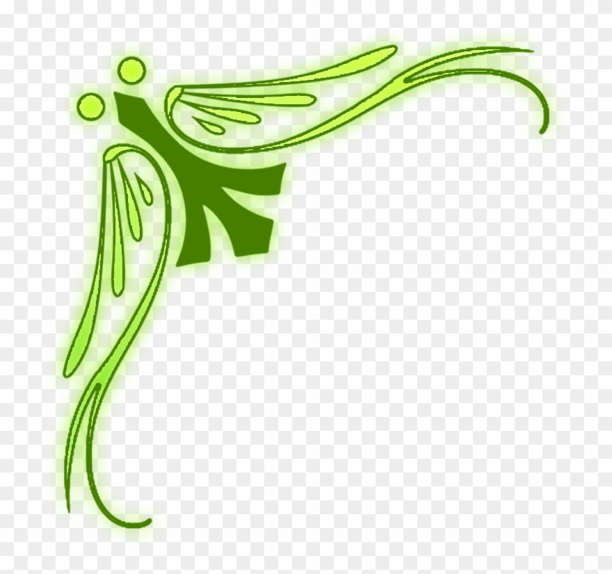 Corner Design Png Wwwimgkidcom The Image Kid Has It - Green Corner Art Png Clipart