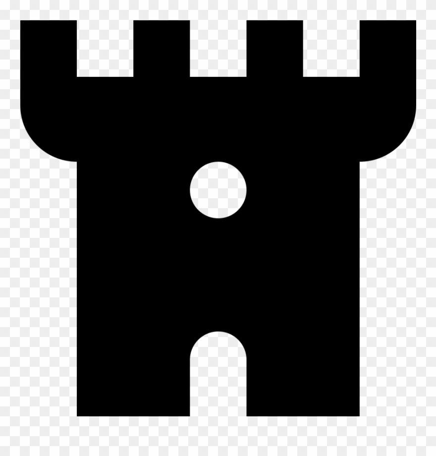 File Noun Project Castle Tower Svg Scalable Vector Graphics