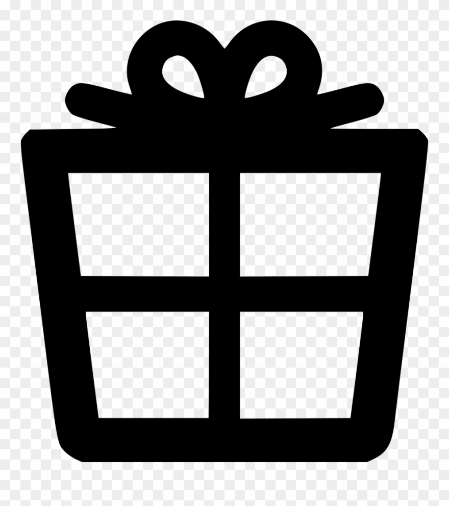 Gift Alt Svg Png Icon Free Download - Gift Outline Png Clipart