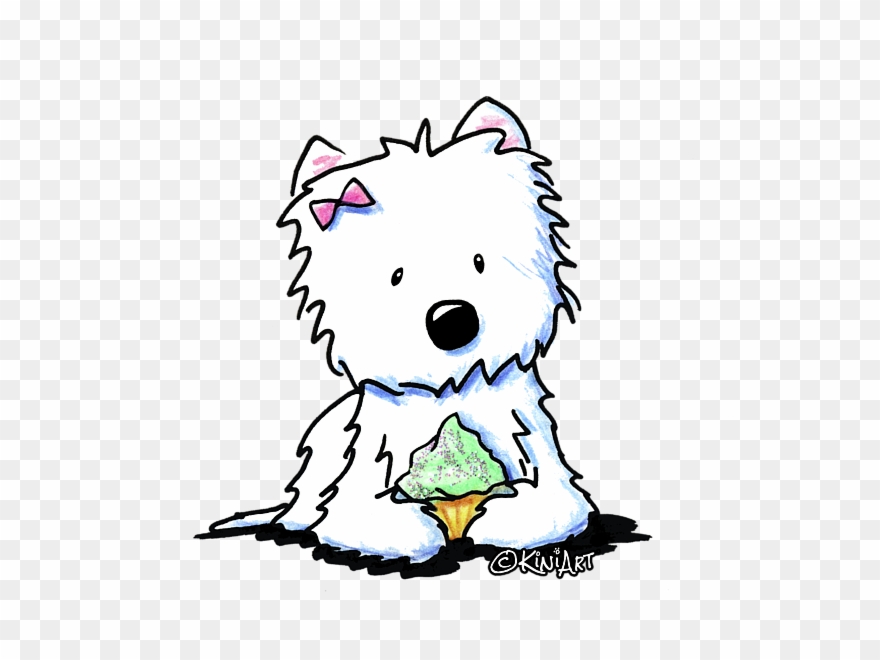 Bleed Area May Not Be Visible - Westie Kim Niles Clipart