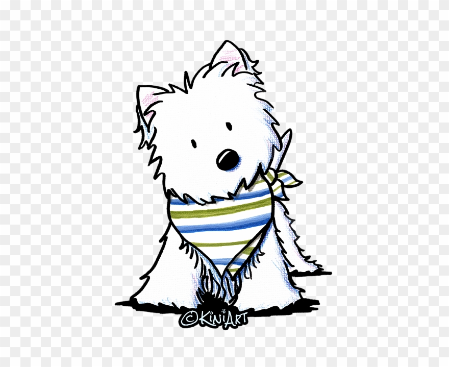 Click And Drag To Re-position The Image, If Desired - Dog With Bandana Clipart - Png Download
